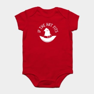 If The Hat Fits Cheeky Witch® Baby Bodysuit